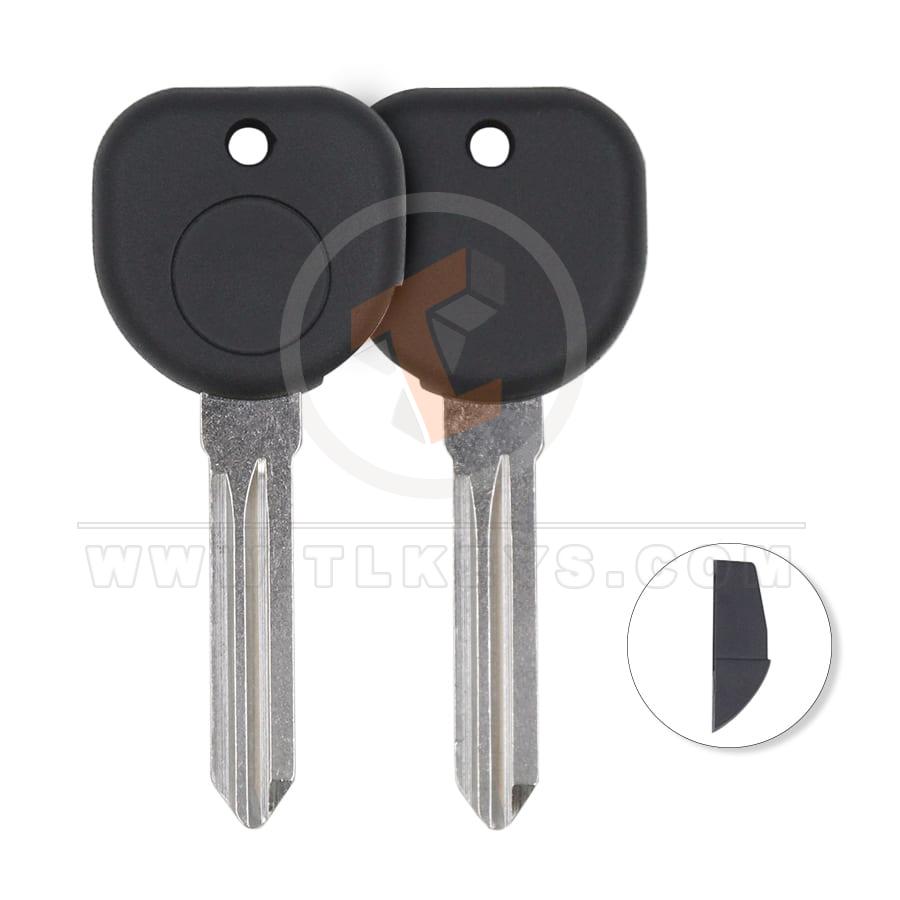 Chevrolet 2007 Transponder Key Shell with Chip Holder B111 Aftermarket Brand Status Aftermarket